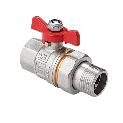 BV.520.07 Кран-американка MVI 1 1/4" внутренняя-наружная, бабочка