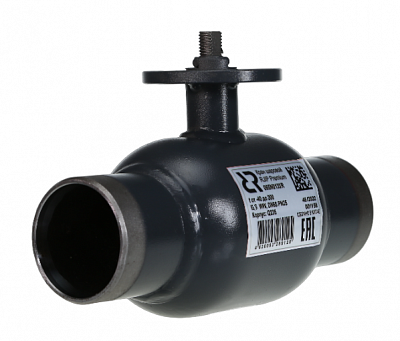065N0147R RJIP Premium Кран шаровой WW DN125 PN25 GF (приварной, под привод, С/П), Ридан
