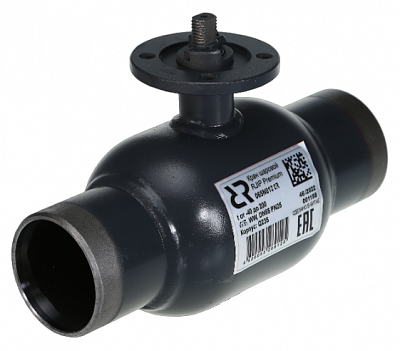 065N0147R RJIP Premium Кран шаровой WW DN125 PN25 GF (приварной, под привод, С/П), Ридан