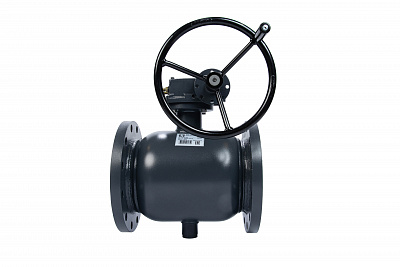 065N0266GR RJIP Premium Кран шаровой FF DN300 PN16 WG (фланцевый, с редуктором, С/П), Ридан
